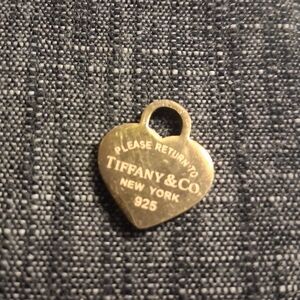 Tiffany & Co. Gold Heart Tag Charm